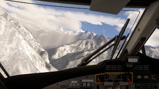 MSFS VR  DHC6 Phaplu to Lukla Mont Everest [upl. by Karen]