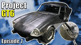 Even MORE RUST – Triumph Restomod Build – Project GT6R – Ep7 [upl. by Ylloj78]