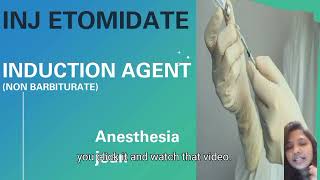 ETOMIDATE INDUCTION AGENT ANESTHESIA DRUG UNCONSCIOUS CAUSING DRUG INTUBATIONRSIINJECTIONPAIN [upl. by Notyalk]