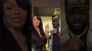 Glorilla And TPain Vibing To I Luv Her💚 hiphopnews rapper glorilla tpain [upl. by Tzong]