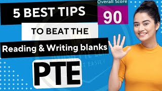 PTE Reading and Writing Blanks  Grammar Tips Tricks amp Strategies [upl. by Orfinger934]