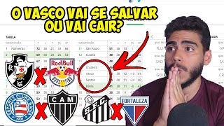 🚨 VASCO PODE SE SALVAR NA ULTIMA RODADA MESMO COM DERROTA SIMULANDO A ULTIMA RODADA DO BRASILEIRÃO [upl. by Hay428]