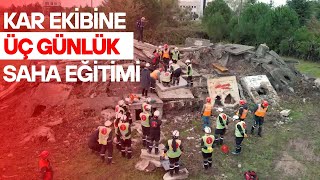 KAR EKİBİNE ÜÇ GÜNLÜK SAHA EĞİTİMİ [upl. by Serafine]