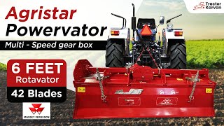 Tafe Introduces  Agristar Rotavator I Soil Preparation I Review I Tractorkarvan [upl. by Ahtanaram]