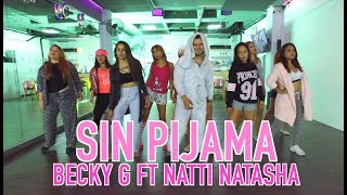 Sin Pijama  Becky G ft Natti Natasha by Cesar James Zumba Cardio Extremo Cancun [upl. by Curr]