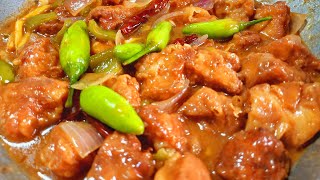 Chilli Chicken Recipe  Restaurant Style Chilli Chicken Gravy  Chicken recipe [upl. by Atsirk]