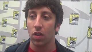 Simon Helberg from quotThe Big Bang Theoryquot at ComicCon 2010 [upl. by Maise]