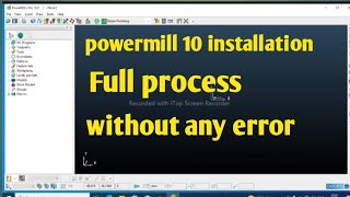 powermill 10 installation problem thik kaise kare  all error solved in powermill [upl. by Alwyn369]