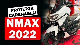 NMAX 2022  PROTETOR DE CARENAGEM [upl. by Chrisse221]