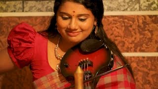 Happy navarathri✨ 🙏Aigiri Nandhini violin cover by Aparna Babu [upl. by Sonstrom]