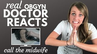 ObGyn Doctor Reacts Call The Midwife  Medical Drama Review with MamaDoctorJones [upl. by Eladnyl]