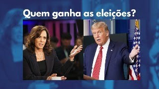 Live Eleições EUA  Trump vs Kamala Harris O Que Esperar [upl. by Yevreh]