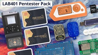 Lab401s Pentester Pack  The ultimate hardware pack for pentesters [upl. by Zerelda]