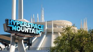 POV Hyperspace Mountain Returns to Disneyland with Enhanced Projections [upl. by Hieronymus513]