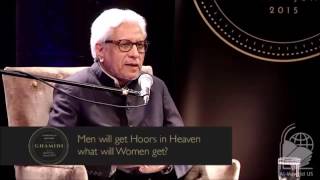 Houris for men but nothing for women in Jannah  Javed Ahmad Ghamidi [upl. by Margaretha341]