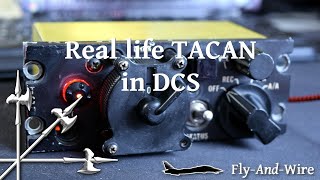 Real TACAN in DCS F14B HID and DCS BIOS Reupload [upl. by Gabor820]