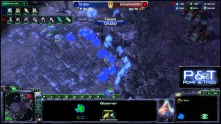 HD672 Grubby vs Demuslim  PvT  G2  Heart of the Swarm FR [upl. by Hultin538]