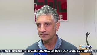 CGIL trasporti stop alle fermate a bordo strada lungo la Bifernina [upl. by Anaili297]