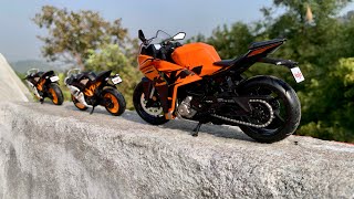 KTM RC 390 Scale 118  Scale 112 Diecast Model Unboxing [upl. by Goar]