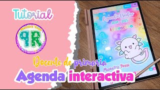 Tutorial Agenda Interactiva Docente Aplicación y posibilidades [upl. by Inalel616]