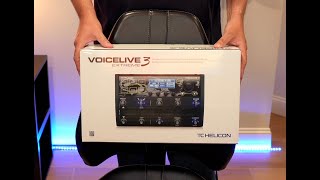 TC Helicon VOICELIVE 3 EXTREME Unboxing amp Some Tips [upl. by Rosco]