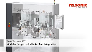 TelsoTerminal TT7 Automation  Modular design suitable for line integration [upl. by Hamner995]