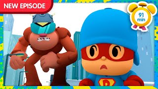 NEW SPECIAL 🦸‍♂️ POCOYO ENGLISH 🦸‍♂️ King Yeti 91 min Full Episodes VIDEOS and CARTOONS for KIDS [upl. by Damalas98]