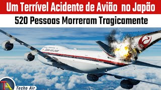 O maior desastre da história da aviação  Voo 123 da Japan Air Lines [upl. by Ingaborg]