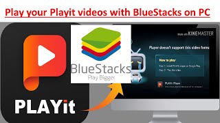 How to Play playit videos on pc using Bluestacks amulator fix playit problem with blustacks Hindi [upl. by Voccola665]