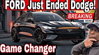 Is Dodge In Trouble Ford Mustang Goes 4door  What Does This Mean For Dodge Charger Sales [upl. by Daph889]