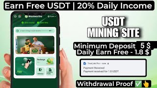 Get 600 USDT For FREE With Quick Withdrawal 💸 Usdt Mining Miner Withdrawal🎁 [upl. by Atirat112]