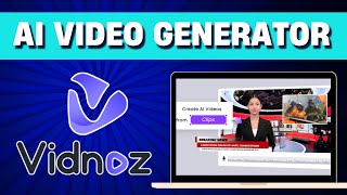 Vidnoz Ai Video Generator Text to Video AI Generator [upl. by Lessard]