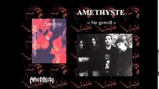 AMETHYSTE  Sir Gowell Death metal France 1996 [upl. by Dahsra]