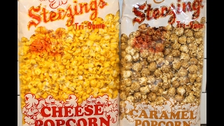 Sterzing’s Popcorn Cheese amp Caramel Review [upl. by Beesley803]