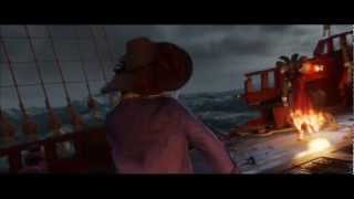 Adventure of Tintin Clip Knight of haddock vs Red rackham SWE Part 1 [upl. by Branden645]