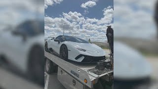 Attempted Lamborghini smuggling foiled [upl. by Merc]