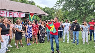 Guyanese in the Park once Again Fyrish Picnic fun food Terry Gajraj [upl. by Athal]