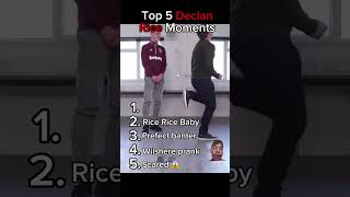 Top 5 Declan rice Moments 🔥💦❤️‍🔥 funny tranding viralvideo edit [upl. by Annadiana]