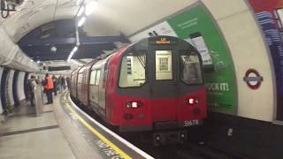 quotMIND THE GAPquot at the Northbound Northern Line platform at Embankment 7th October 2017 [upl. by Fesuy]