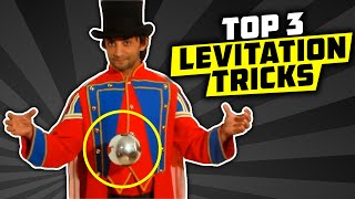 3 SECRET LEVITATION MAGIC TRICKS REVEALED stepbystep [upl. by Arvad]