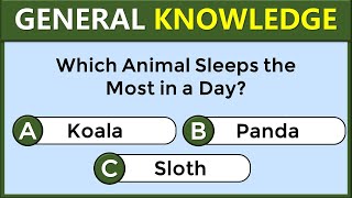 30 General Knowledge Questions How Good Is Your General Knowledge challenge 201 [upl. by Torras205]