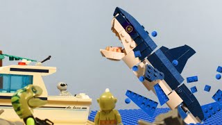 LEGO quotTHE MEGquot  Stop Motion [upl. by Noillid]