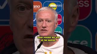 🗨️ Deschamps sur le manque de spectacle de son équipe  quotNe pas avoir marqué cest le point négatifquot [upl. by Tychon]