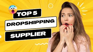 5 Best Dropshipping Suppliers For 2024  Online Business [upl. by Luanni]