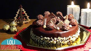 Cheesecake Ferrero Rocher Especial para Navidad Recetas paso a paso tutorial Loli Domínguez [upl. by Cathleen]