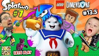 Lets Play SPLATOON Part 7 amp LEGO Dimensions 135 Splatter Master amp Double Ghostbusters Boss Fight [upl. by Woodrow]