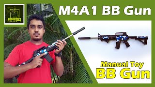 M4A1 BB Gun  Toy Gun Reviews  Captain Guard [upl. by Alejandra]