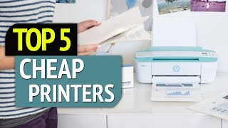 TOP 5 Best Cheap Printers [upl. by Lillian144]