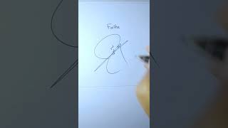 Fariha name signature sign name signature style fariha sign calligraphy design f letter [upl. by Beniamino]