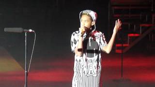 Jaden Smith  Msfts Anthems  Believe Tour 02 London 040313 [upl. by Fiorenza]